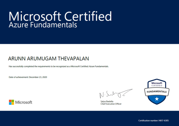 How I Passed the Microsoft Azure Fundamentals Certification in 5 Days